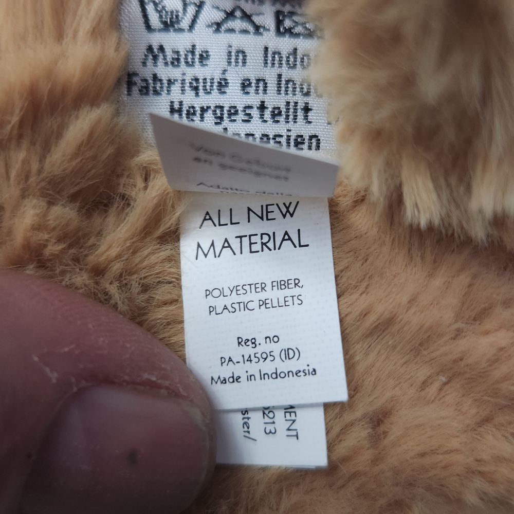 Jellycat Fluffy Tan Dog Plush - Picture 10 of 12